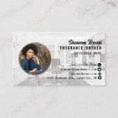 保険代理店名刺 |モーゲージブローカー 名刺 (正面)