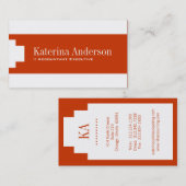 保険仲介人の名刺 名刺 (正面/裏面)