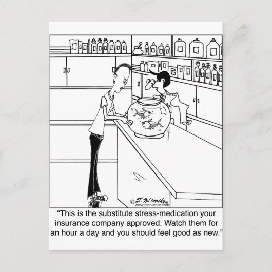 保険会社が支払う ポストカード (正面)