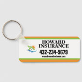 保険会社 キーホルダー (裏面)