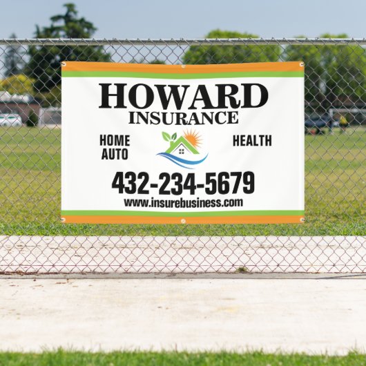 保険会社 横断幕 (インサイチュ)