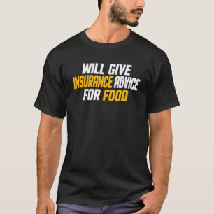 保険募集人与えがFoの保険アドバイス Tシャツ