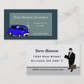保険営業名刺 名刺 (正面/裏面)