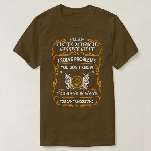 保険数理クラシック補助用Tシャツ Tシャツ (デザイン正面)