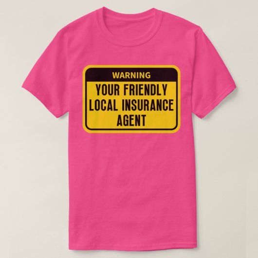 保険最高の代理店6 Tシャツ (デザイン正面)