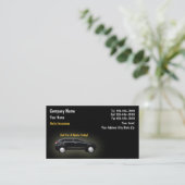 保険業カード 名刺 (スタンド正面)