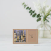 保険業カード 名刺 (スタンド正面)