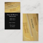 保険業カード 名刺 (正面/裏面)