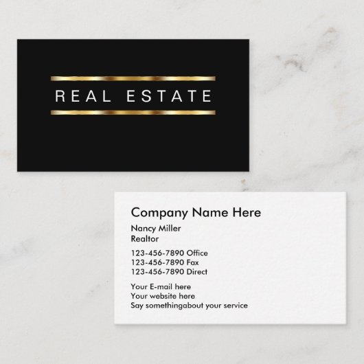 保険業カード 名刺 (正面/裏面)