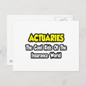 保険業界クールの子ども ポストカード (正面/裏面)