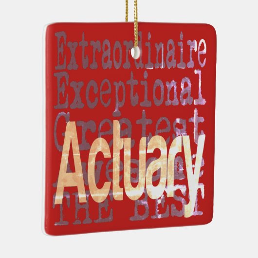 保険計理人 セラミックオーナメント (右)