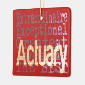 保険計理人 セラミックオーナメント (左)