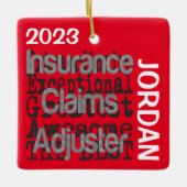 保険請求査定人カスタム外法 セラミックオーナメント (正面)