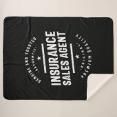 保険販売代理店の役職のギフト シェルパブランケット (正面(横))