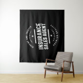 保険販売代理店の役職のギフト タペストリー (インサイチュ)