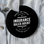 保険販売代理店の役職のギフト 缶バッジ (インサイチュ)