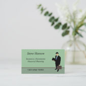 保険販売員 名刺 (スタンド正面)