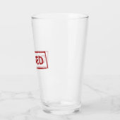 保険金請求処理の拒否者 タンブラーグラス (左)