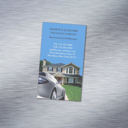 保険 マグネット名刺 (インサイチュ)