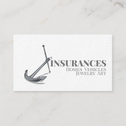 保険 – 名刺 (正面)