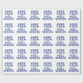 保雑草を取る ラッピングペーパー (フラット)