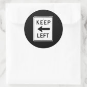 保離れ標識 ラウンドシール (バッグ)