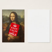 保静かでスマイル (正面&裏面)