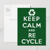 保静かでリサイクル ポストカード (正面/裏面)