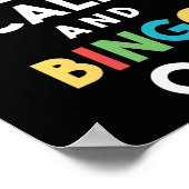 保静かに!ラッキーおもしろい賭博 ポスター (角)