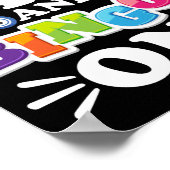 保静かに!ラッキーおもしろい賭博 ポスター (角)