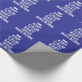 保静か – イエスは生まれ ラッピングペーパー (角)