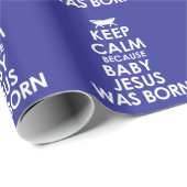 保静か – イエスは生まれ ラッピングペーパー (ロールコーナー)