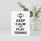 保静で遊テニス ポストカード (スタンド正面)