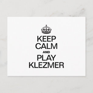 保静で遊KLEZMER ポストカード