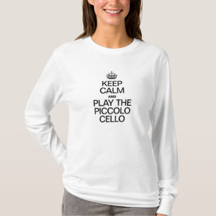 保静とピッコ遊ロのチェロ Tシャツ