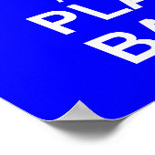 保静とボ遊ルのプリントまたはポスター ポスター (角)