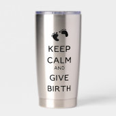 保静と与え誕生 保温保冷タンブラー (背面)