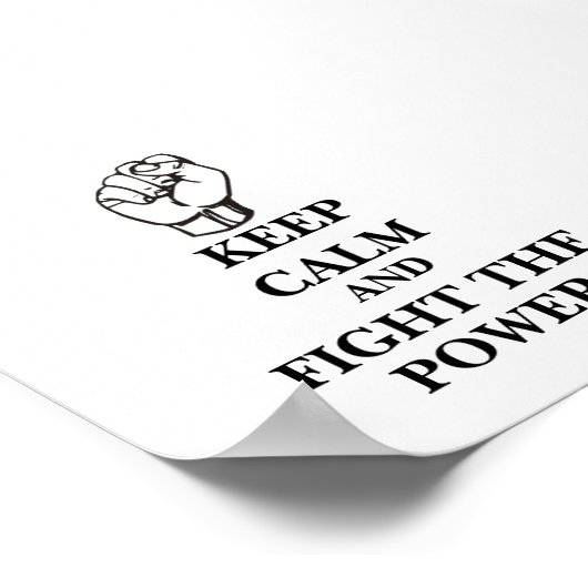 保静と力と戦う ポスター (角)