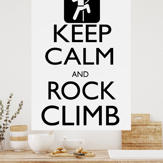 保静と岩登り ポスター (キッチン)
