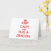 保静と抱擁 カード (黄色い花)