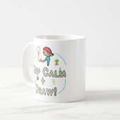 保静と描画 コーヒーマグカップ (正面左)