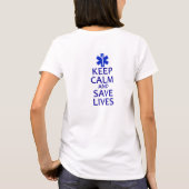 保静と救暮らし Tシャツ (裏面)