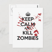 保静と殺すゾンビ ポストカード (正面/裏面)