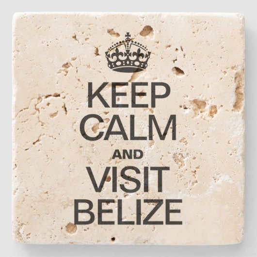 保静と訪問 ストーンコースター (正面)