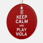 保静と遊Viola セラミックオーナメント (左)