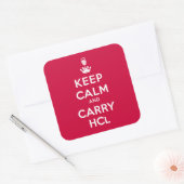 保静と運HC – 地質学者 スクエアシール (封筒)