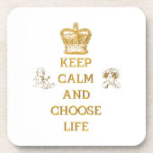 保静と選択 コースター (正面)