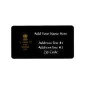 保静と選択 ラベル (正面)