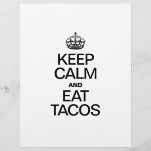 保静と食べTACOS チラシ