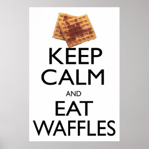 保静と食べWaffles ポスター